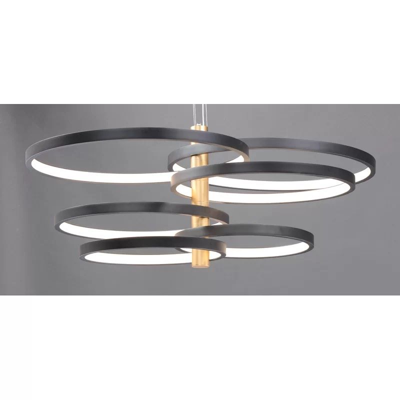 Hoopla Light LED Geometric Pendant thumbnail 2