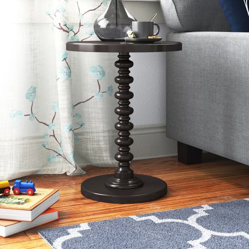 Beth Pedestal End Table thumbnail 2
