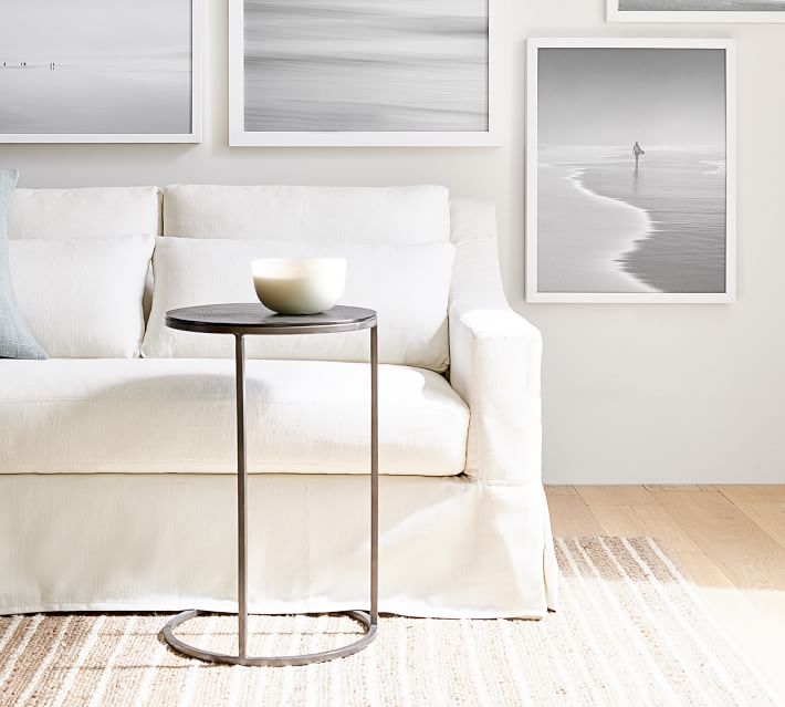 Duke Round Metal C-Table (16") thumbnail 2