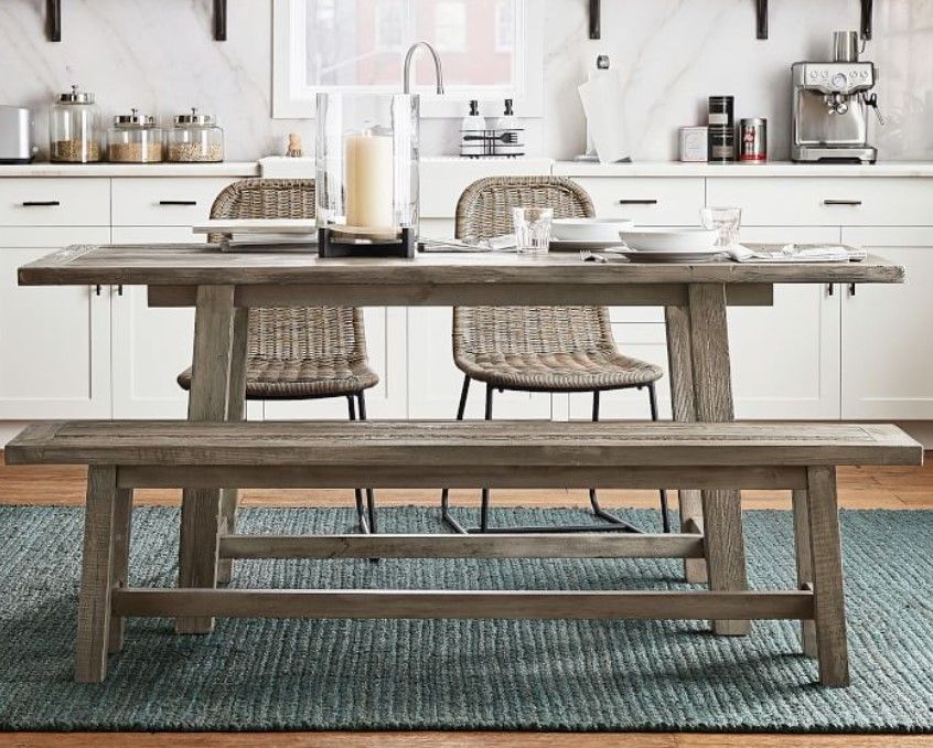 Bartol Reclaimed Wood Dining Table thumbnail 3