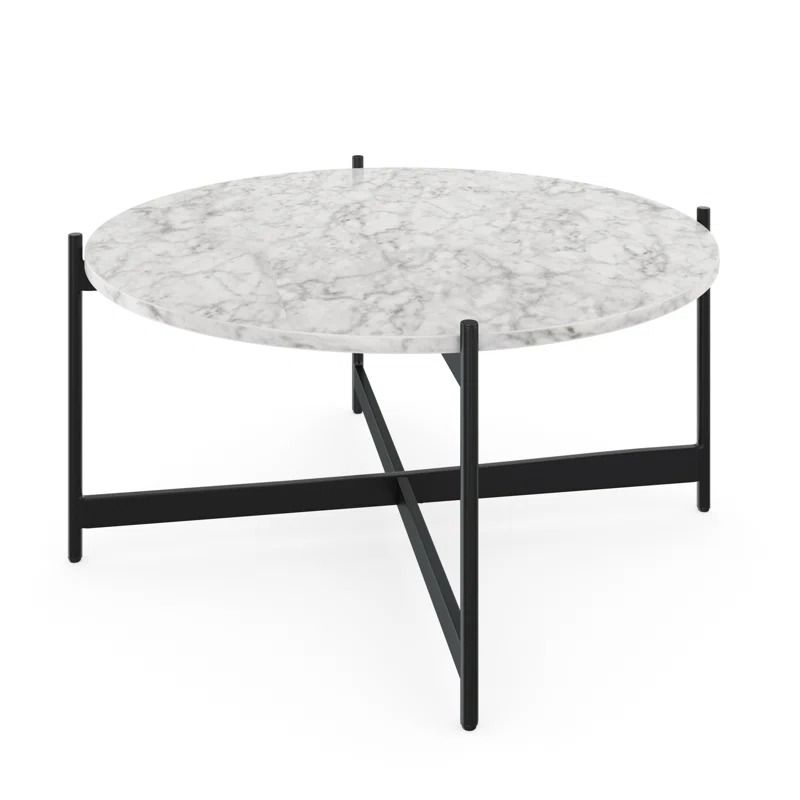 Belynda Cross Legs Coffee Table thumbnail 3