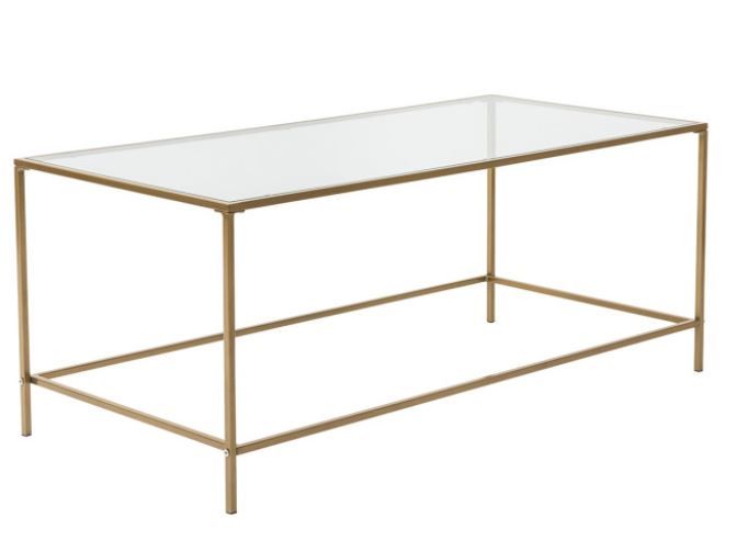 Arvi_Clear Glass Coffee Table thumbnail 3