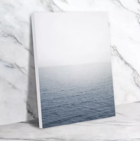 Americanflat Snow On The Lake by Luke Gram Wrapped Canvas thumbnail 3