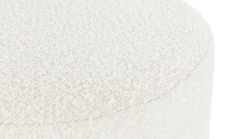 Cilo Ivory Boucle Ottoman thumbnail 3
