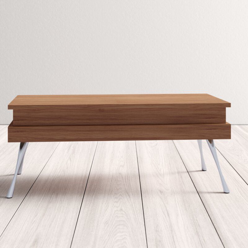 Kitzmiller Lift Top 4 Legs Coffee Table thumbnail 3