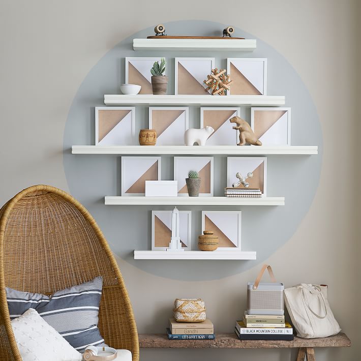 Wall to Wall Shelving Simply White thumbnail 3