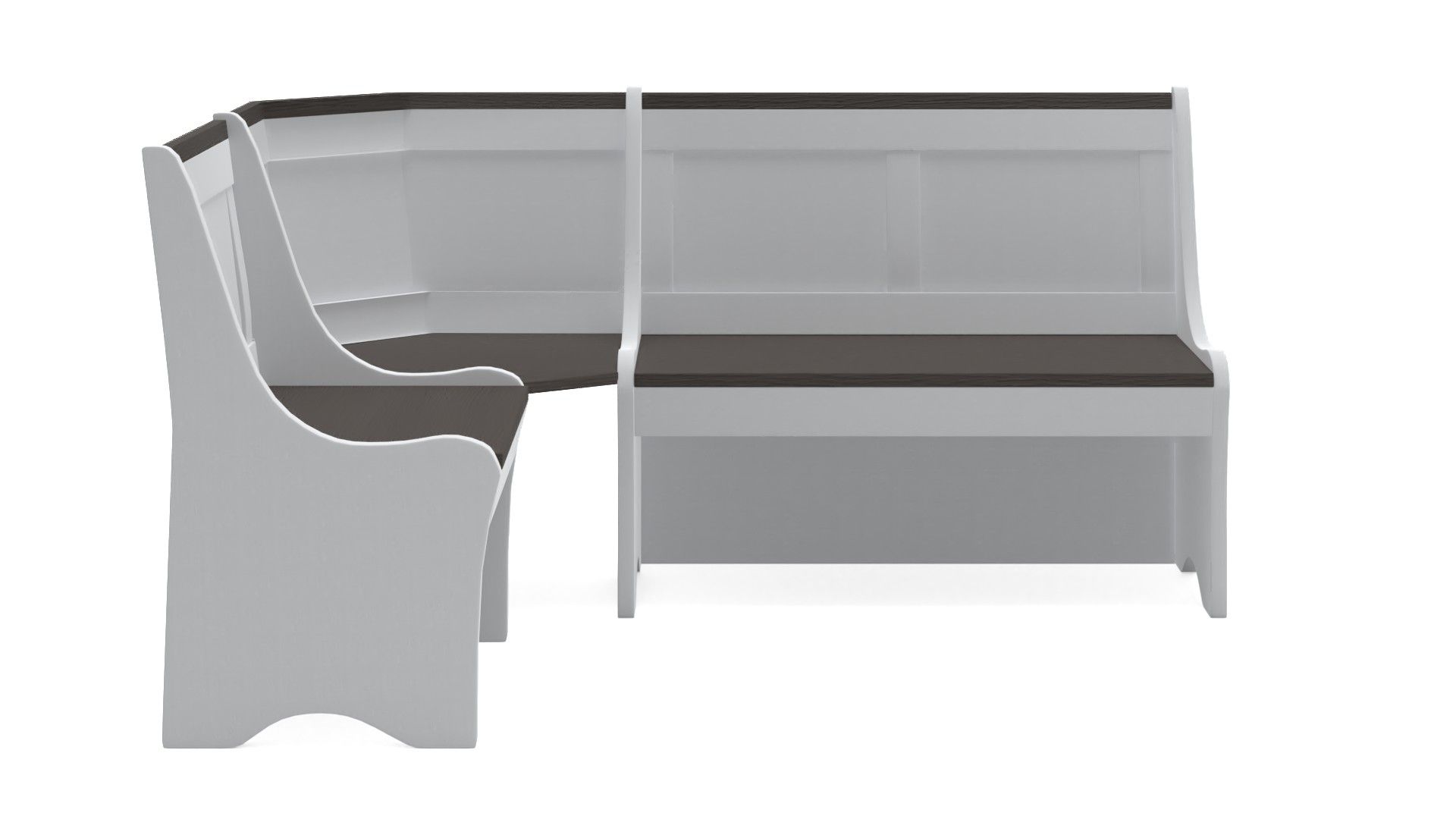 Monroe 3 Piece Breakfast Nook Dining Set 3 thumbnail 2