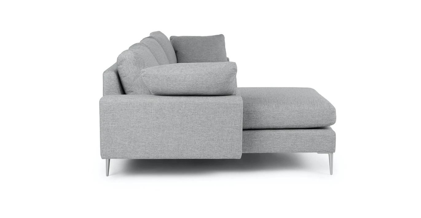 Nova Winter Gray Reversible Sectional thumbnail 4