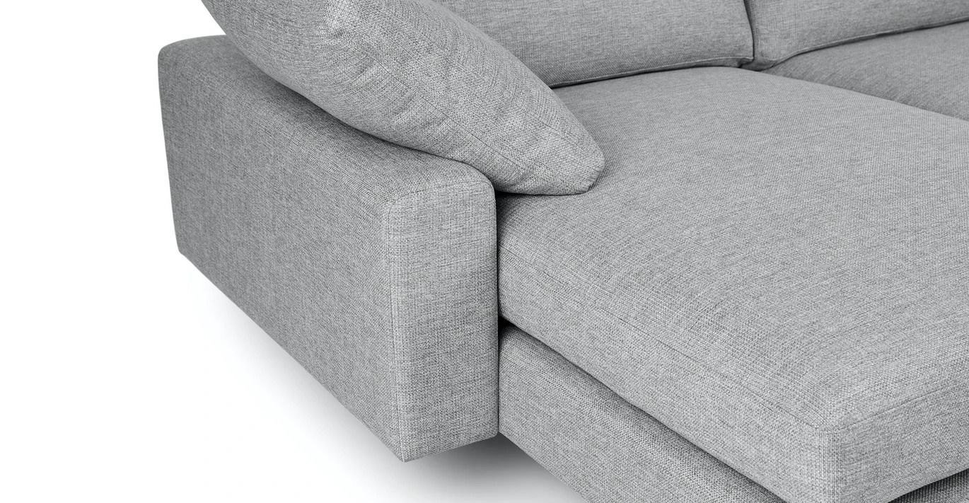 Nova Winter Gray Reversible Sectional thumbnail 6
