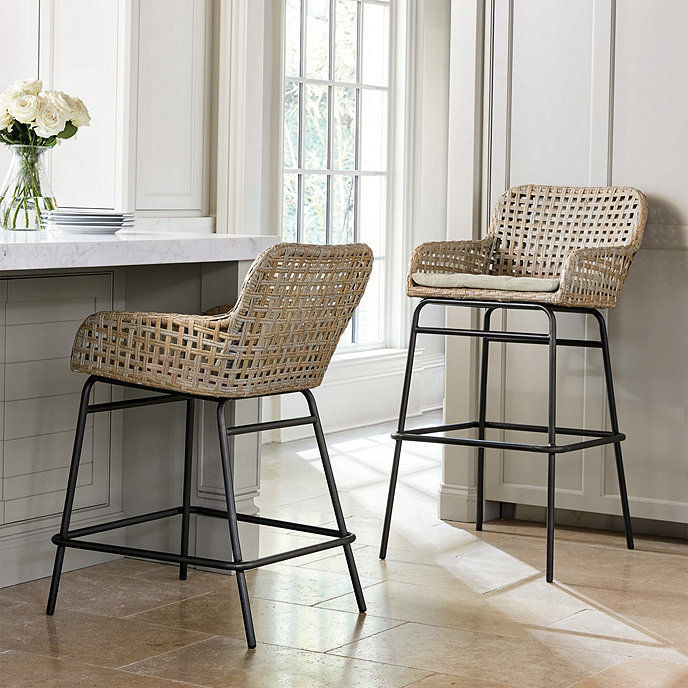 Bailey Woven Stools thumbnail 4