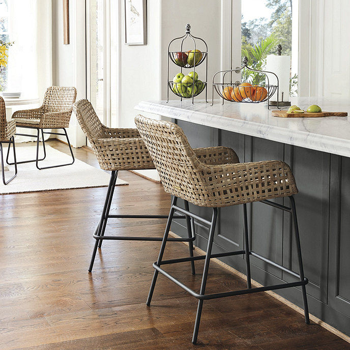 Bailey Woven Stools thumbnail 6