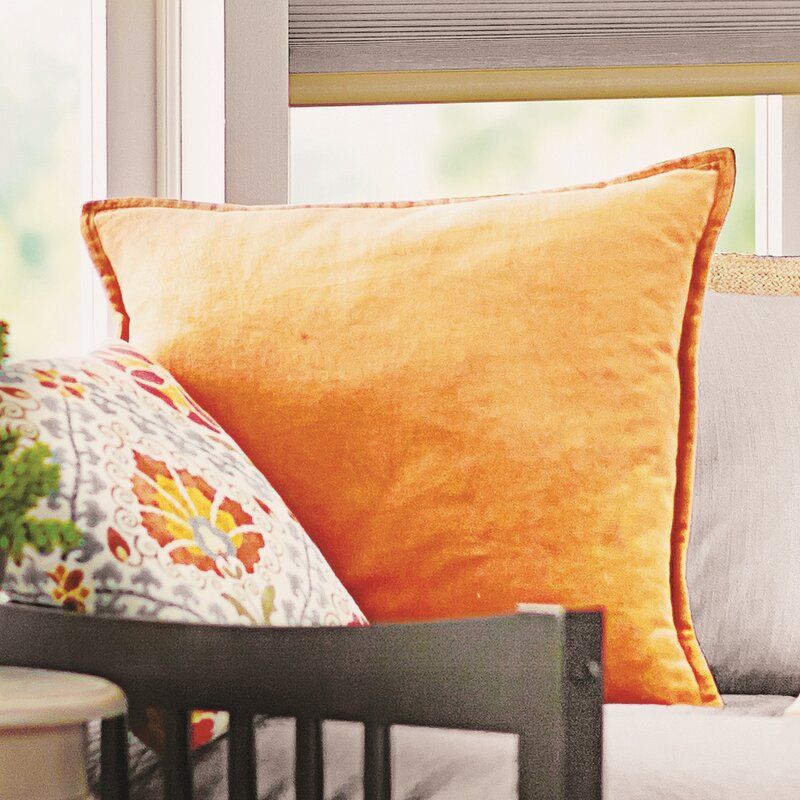 Bradford Cotton Throw Pillow With Insert-18"x18" thumbnail 4