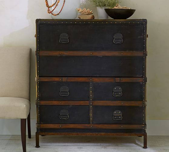 Ludlow Trunk Secretary Desk (44.5") thumbnail 3