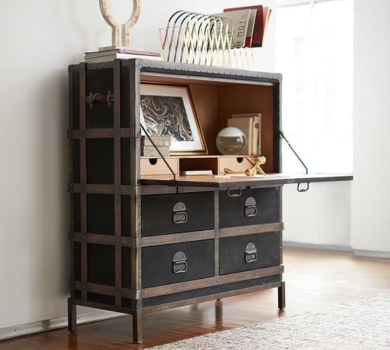Ludlow Trunk Secretary Desk (44.5") thumbnail 4