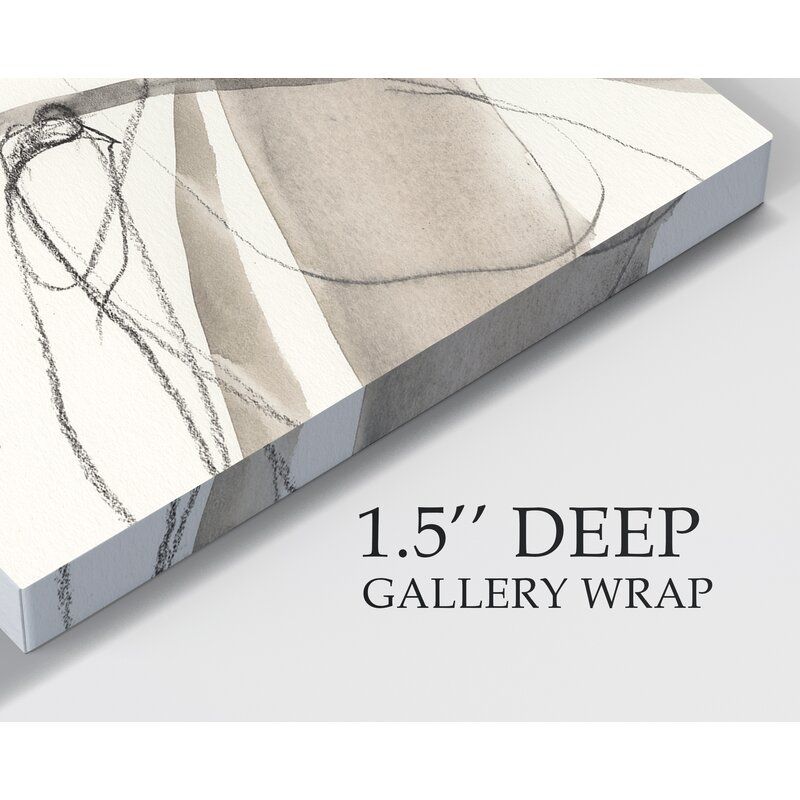 Neutral Momentum II Painting on Canvas thumbnail 3