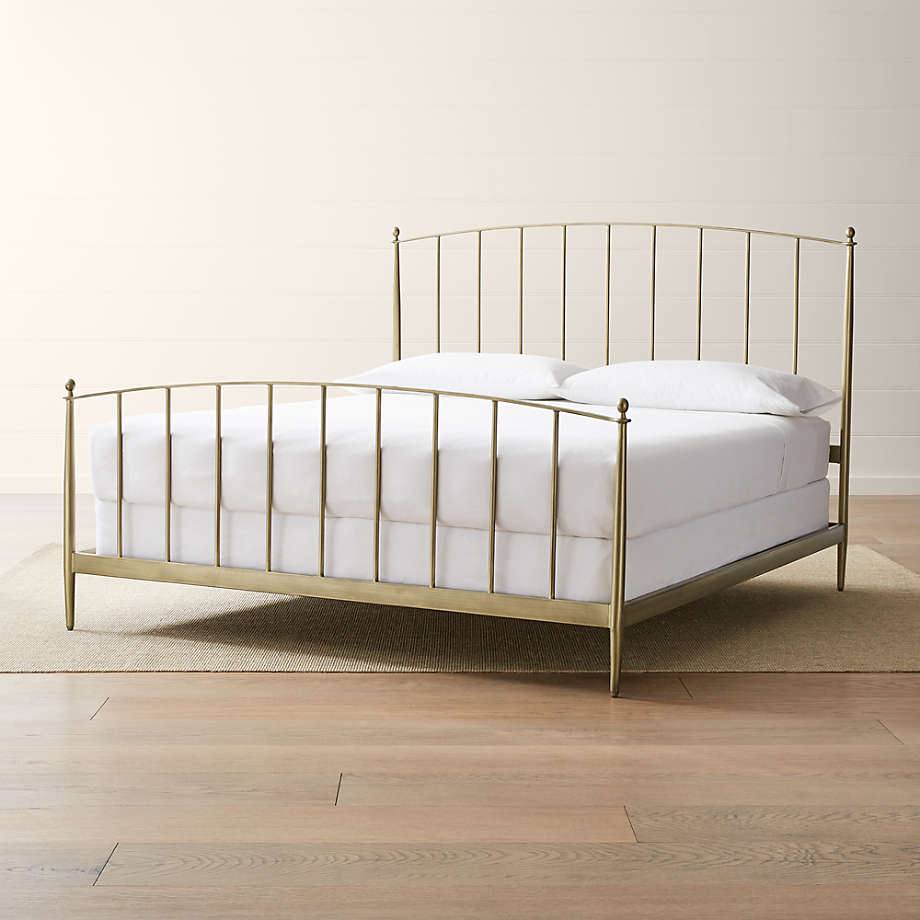 Mason Brass King Bed thumbnail 3