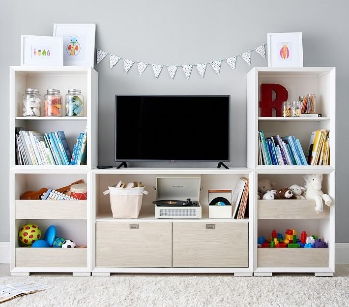 Callum Extra-Wide Media Wall Storage System thumbnail 2