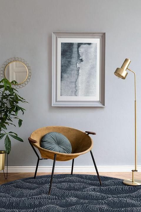 Sela Navy Rug-6'x6' thumbnail 2