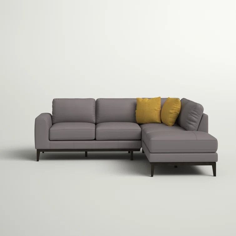 Lorimer  Genuine Leather Sofa and Chaise thumbnail 2