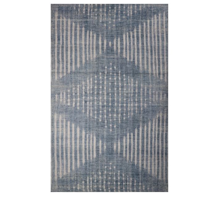 Shibori Eco Friendly Indoor Outdoor Rug-8'x10' thumbnail 2