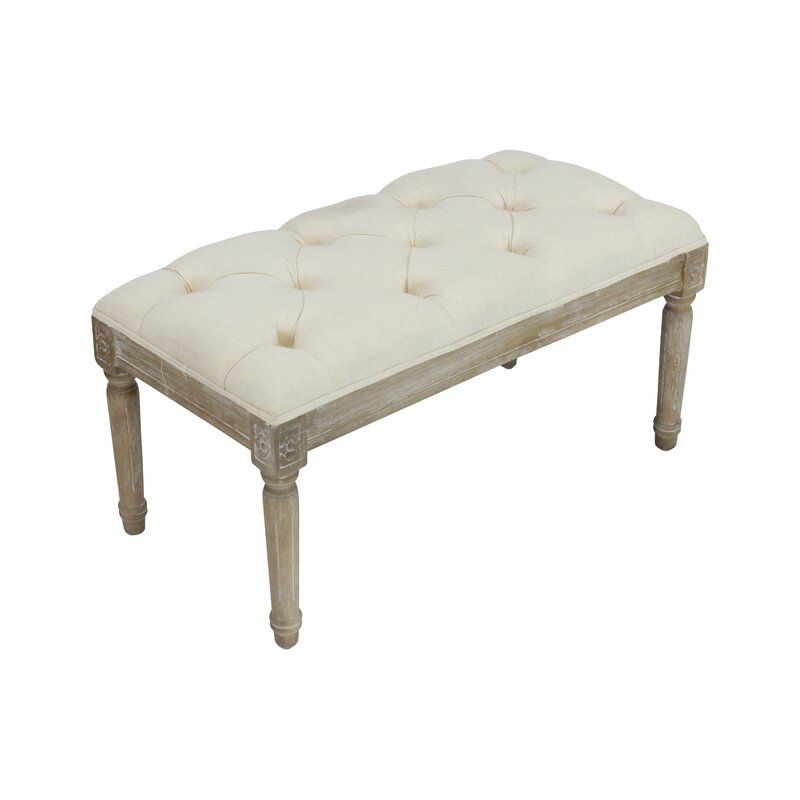 Whitt Christies French Upholstered Bench thumbnail 2