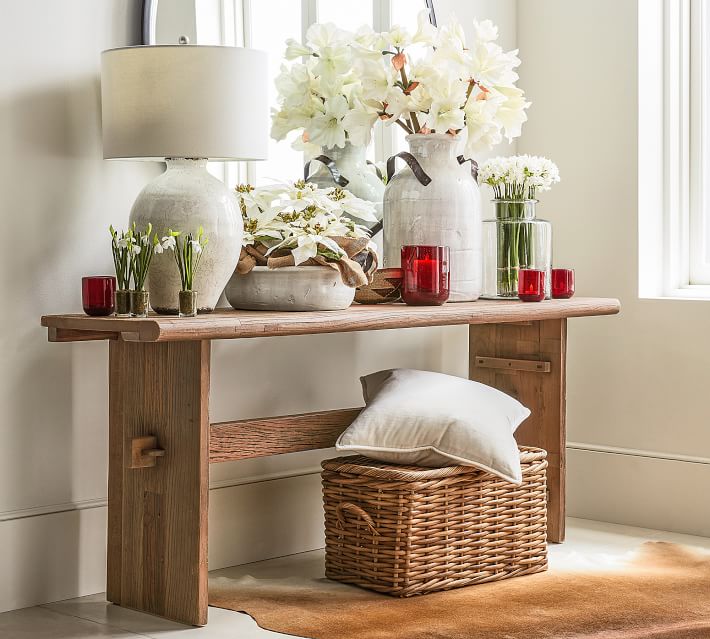 Easton Reclaimed Wood Console Table thumbnail 2
