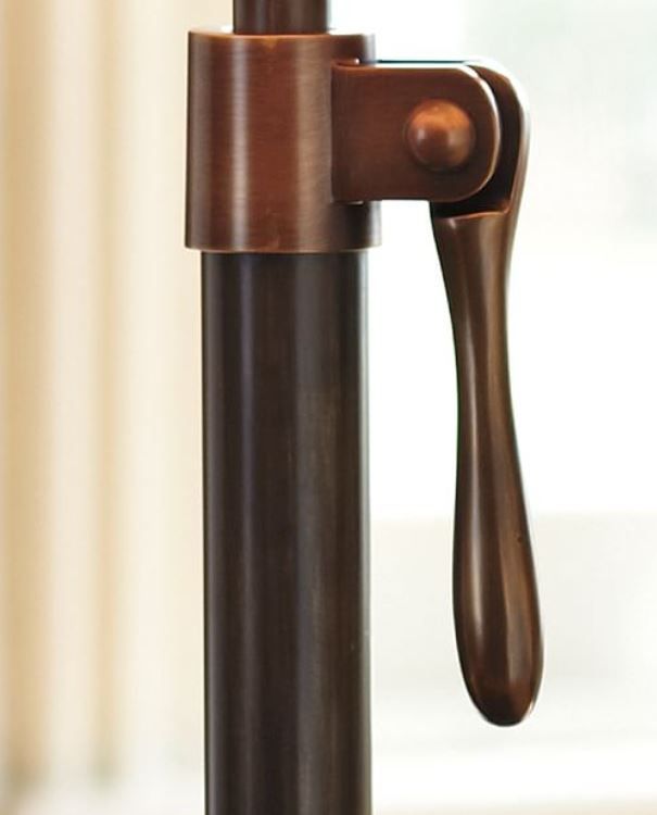 Sutter Adjustable Metal Floor Lamp thumbnail 4