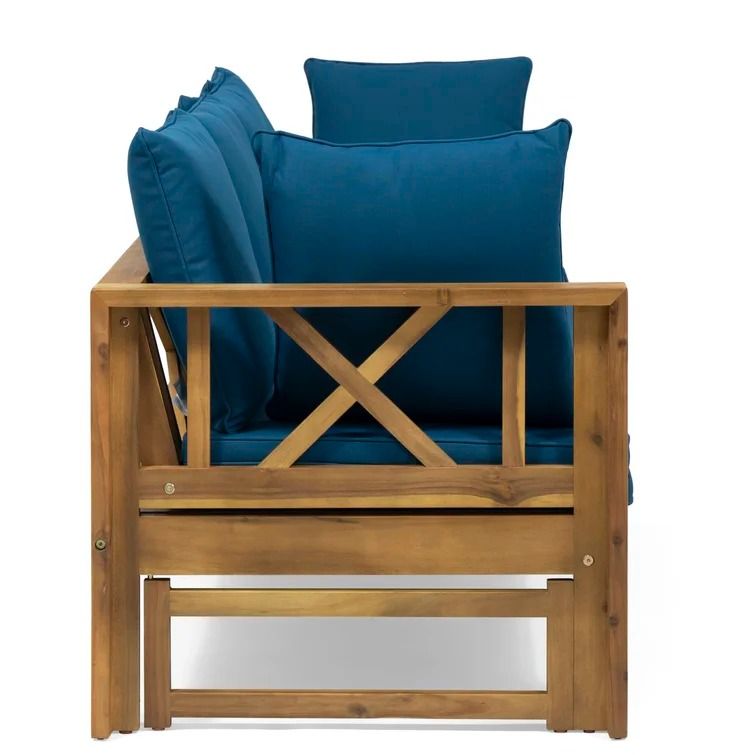 Trevion Extendable Patio Sofa thumbnail 4