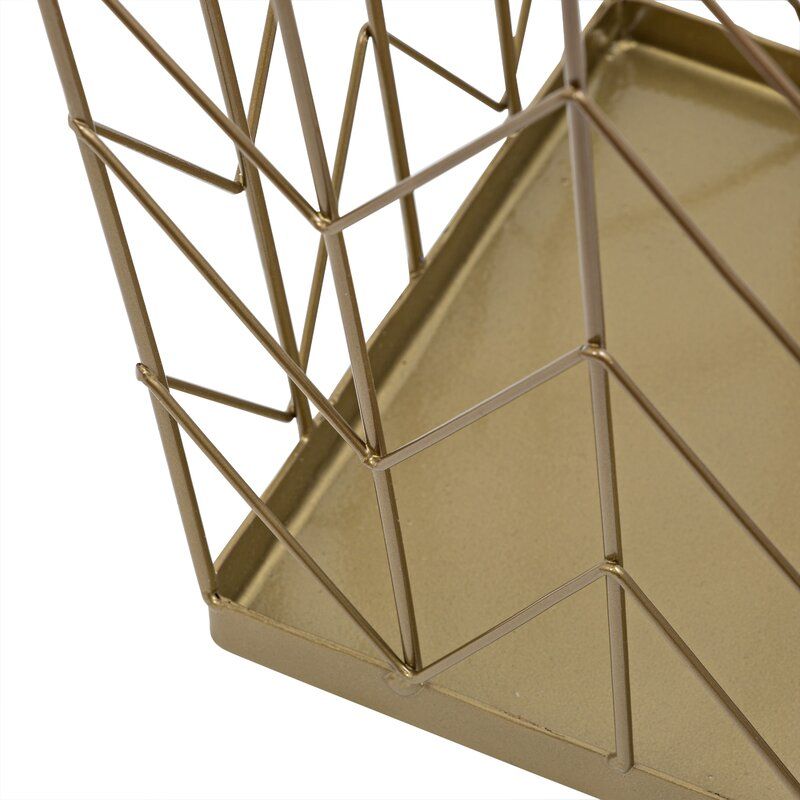 Kaila Coastal Decorative Waste Basket thumbnail 3
