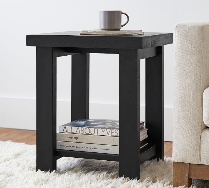 Reed Rectangular End Table (20") thumbnail 2