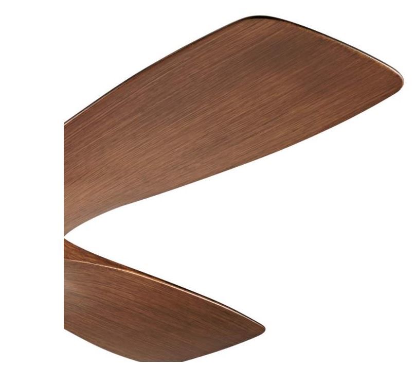 Kichler Volos Satin Bronze Hugger LED Ceiling Fan thumbnail 2