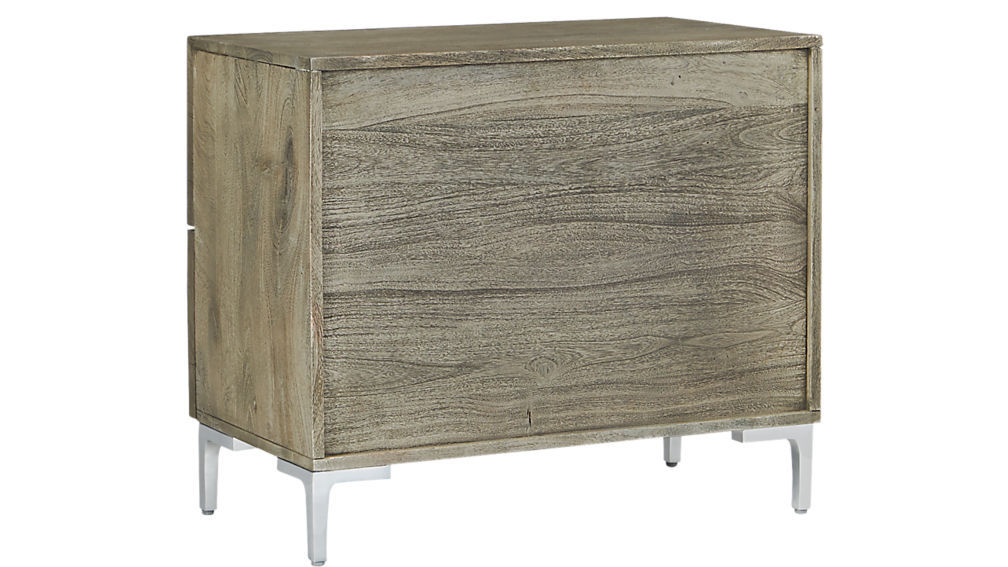 LINK GREY WASH ACACIA NIGHSTAND thumbnail 5