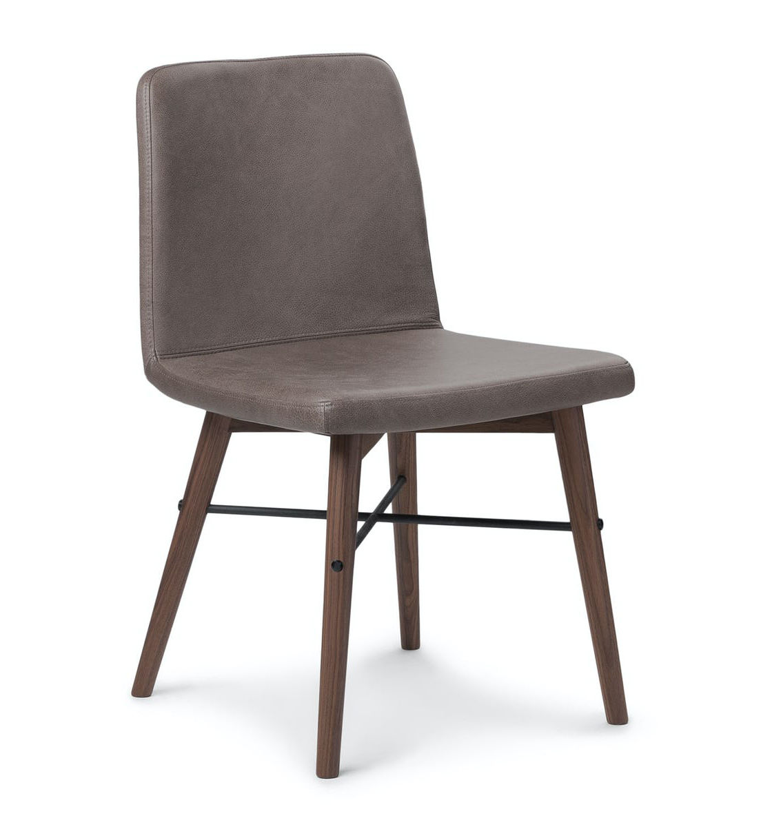 Kissa Canyon Charcoal Matte Walnut Dining Chair thumbnail 3