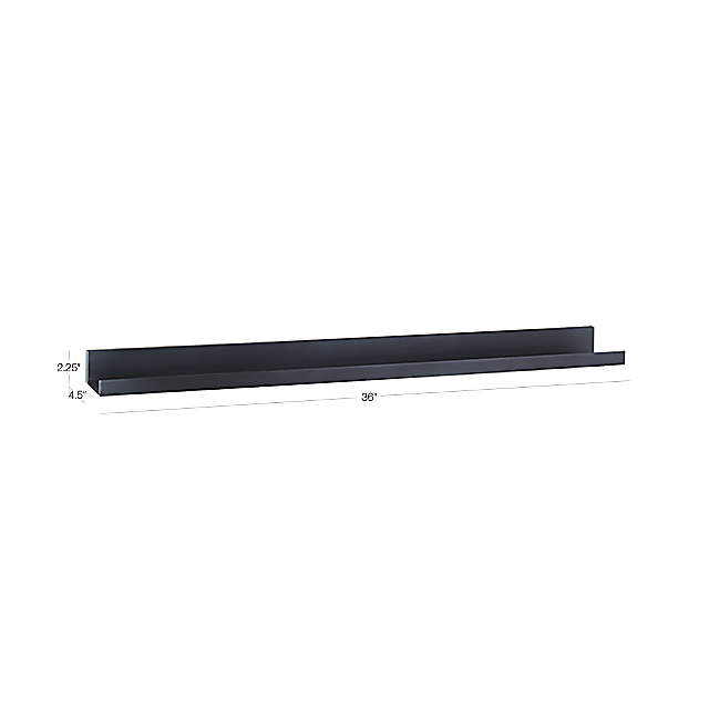 Davis 36 Zinc Wall Shelf thumbnail 2