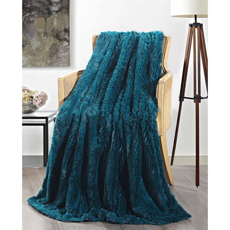 Tyngsborough Shaggy Fluffy Throw thumbnail 2