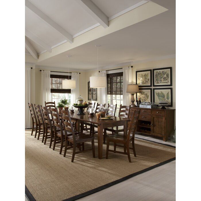 Birchley Extendable Solid Wood Dining Table thumbnail 5