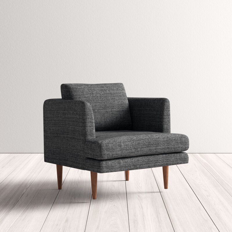 Miller Upholstered Armchair thumbnail 3
