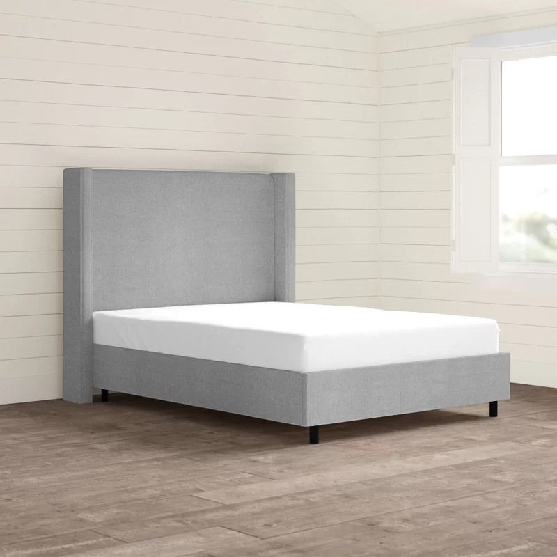 Harwick Upholstered Panel Bed-King thumbnail 2