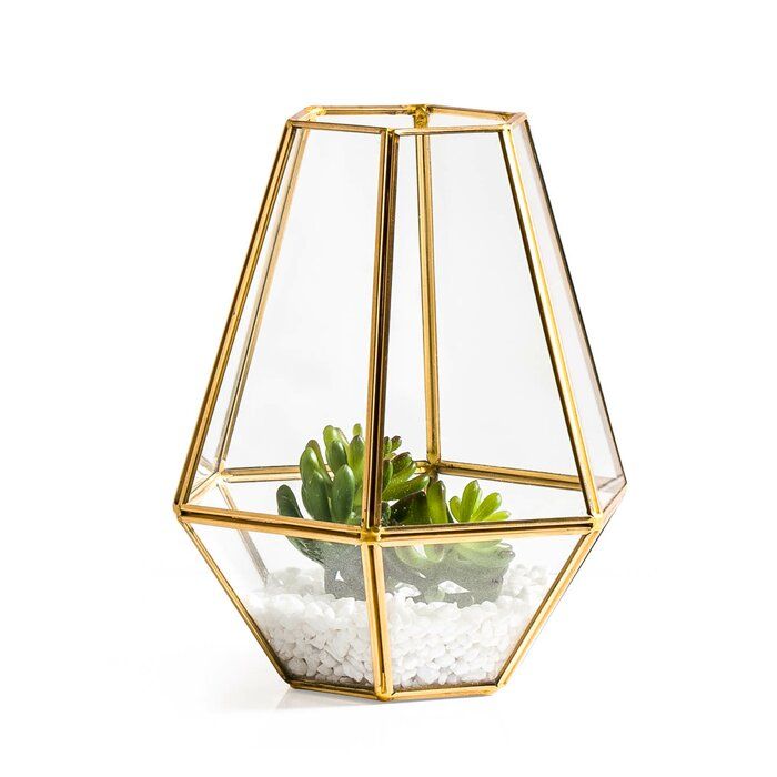 Hurricane 7.75 Glass Tabletop Tealight thumbnail 3