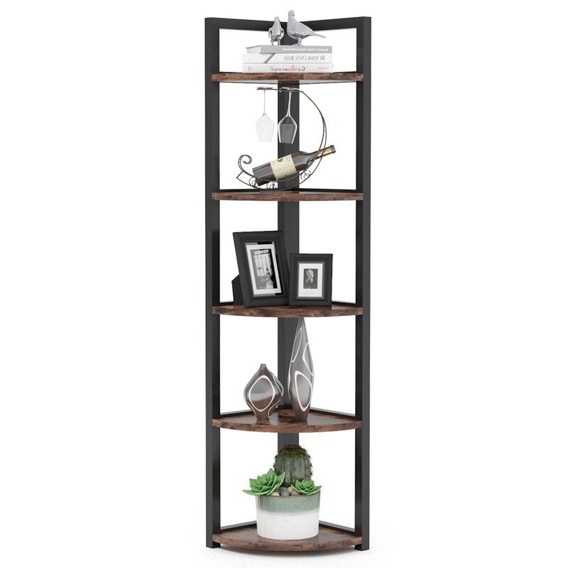 Norway Metal Corner Bookcase thumbnail 3