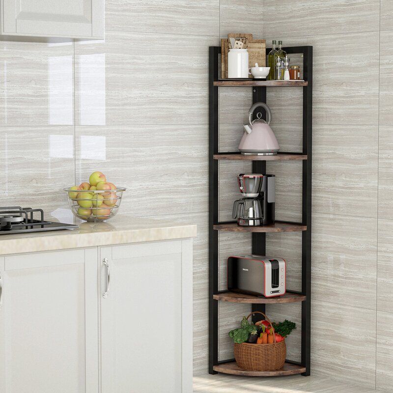 Norway Metal Corner Bookcase thumbnail 4