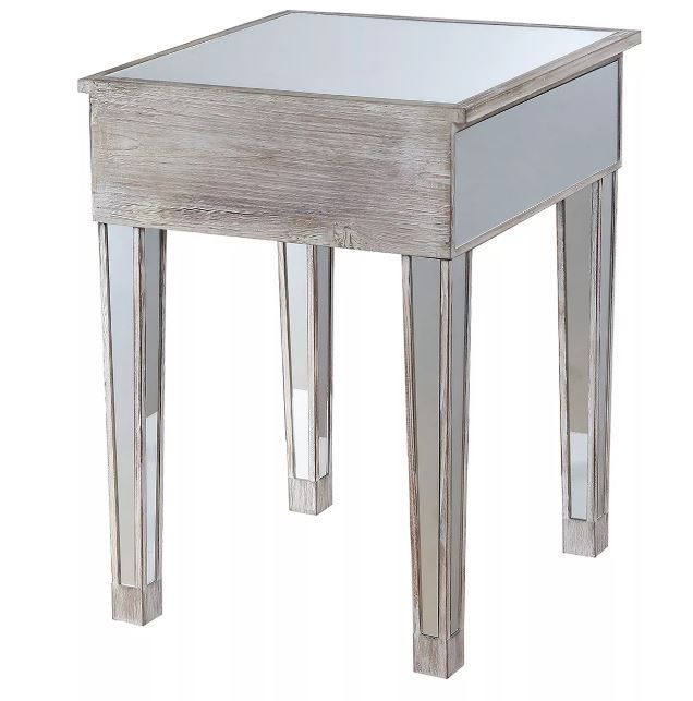Gold Coast Mirrored End Table thumbnail 3