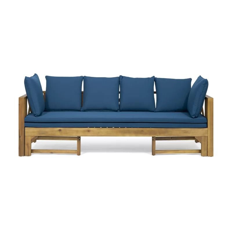 Trevion Extendable Patio Sofa with Cushions thumbnail 5