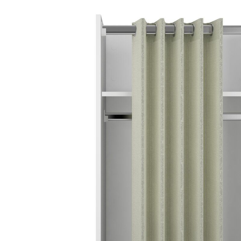 Loke Mobile Curtain Storage Center Armoire thumbnail 4