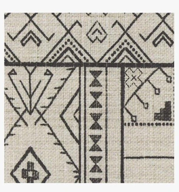 Leelu Black and White Rug-8'x10' thumbnail 2