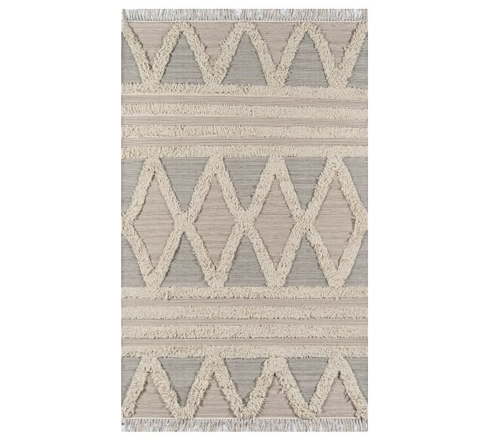 Asier Handwoven Flatweave Wool Rug-8'10"X11'10" thumbnail 2