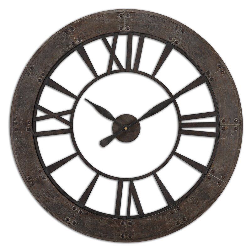 Ronan Oversized 40 Wall Clock thumbnail 2