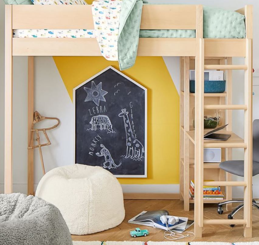 Nash Loft Bed with Desk thumbnail 2