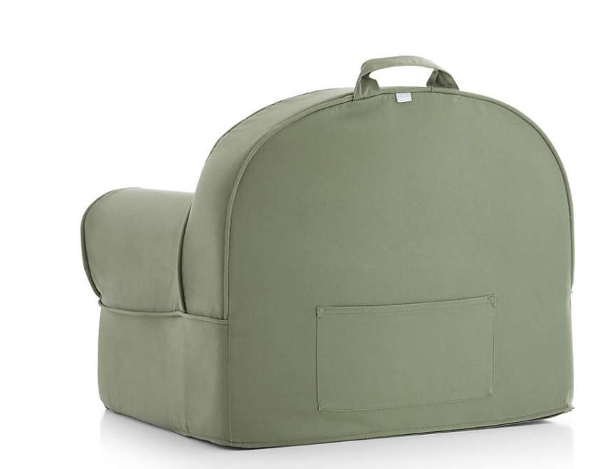 Large Dark Green Nod Chair Cover thumbnail 3