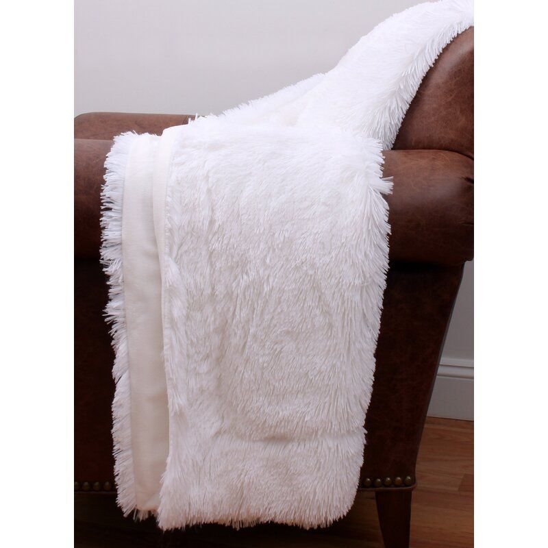 Quezada Faux Fur Throw thumbnail 2